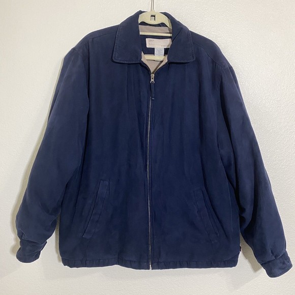 Levi's Other - Levi's Mens Jacket Size Large Made in Korea Bomber Blue Vintage